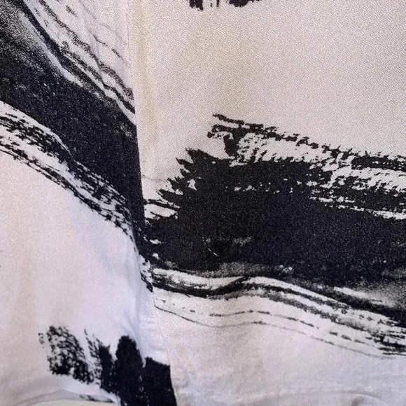Alice + Olivia Phebe Paintbrush-Print Shift Dress Size Small - Picture 10 of 11
